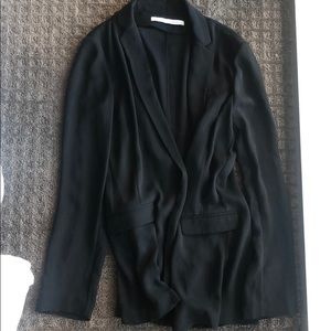 Dianne von furstenberg black blazer